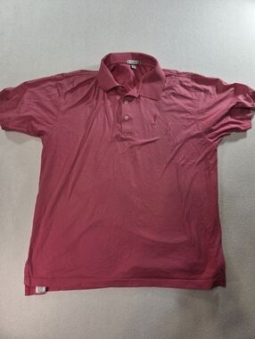 Peter Millar Pink Polo Shirt Mens Large